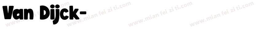 Van Dijck字体转换